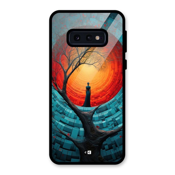 Life Tree Glass Back Case for Galaxy S10e