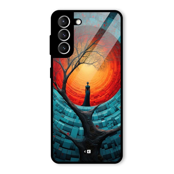 Life Tree Glass Back Case for Galaxy S21 5G