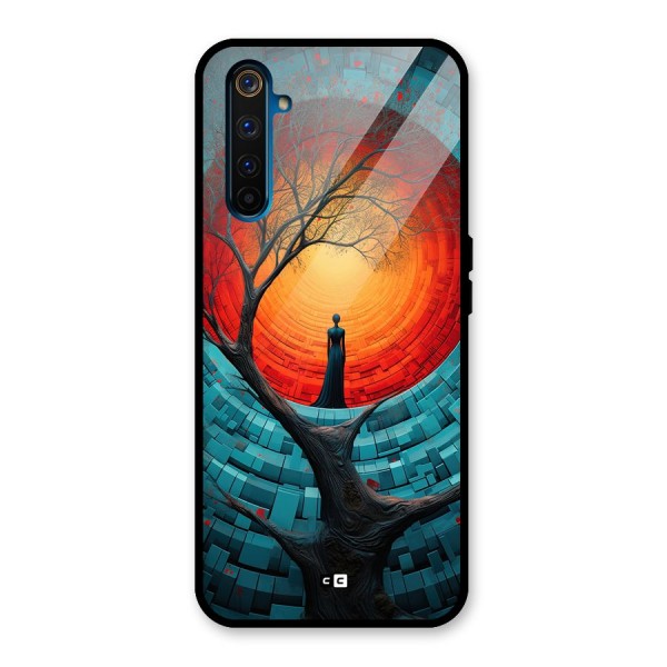 Life Tree Glass Back Case for Realme 6 Pro