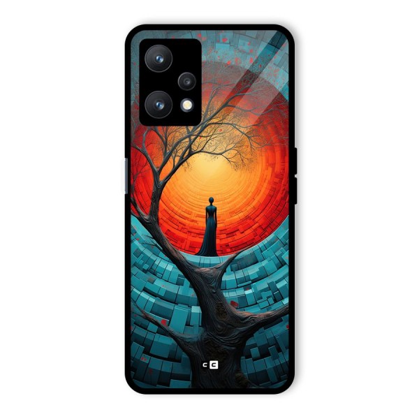Life Tree Glass Back Case for Realme 9 Pro 5G