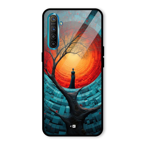 Life Tree Glass Back Case for Realme X2