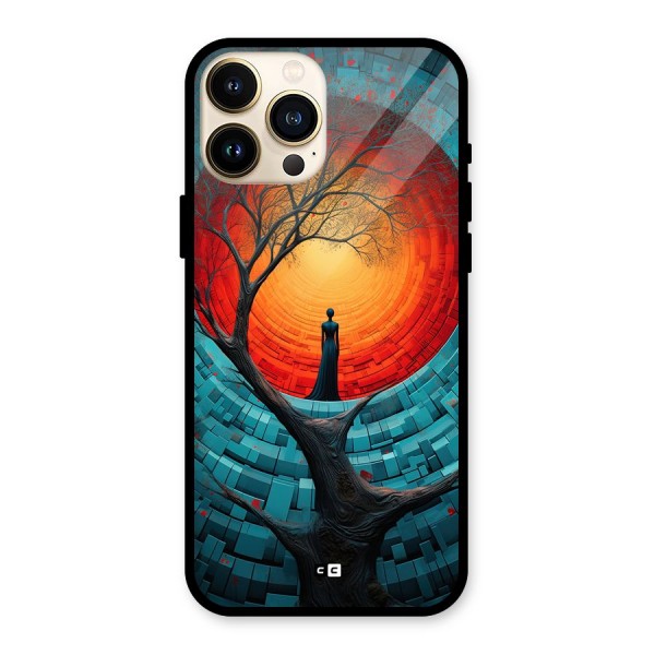 Life Tree Glass Back Case for iPhone 13 Pro Max