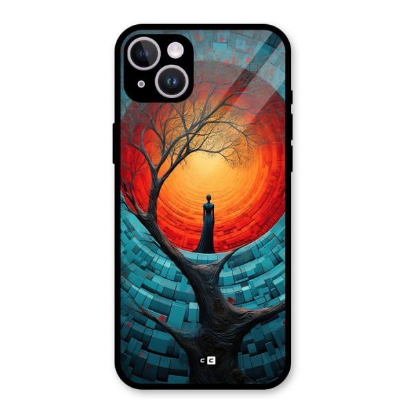 Life Tree Glass Back Case for iPhone 14 Plus