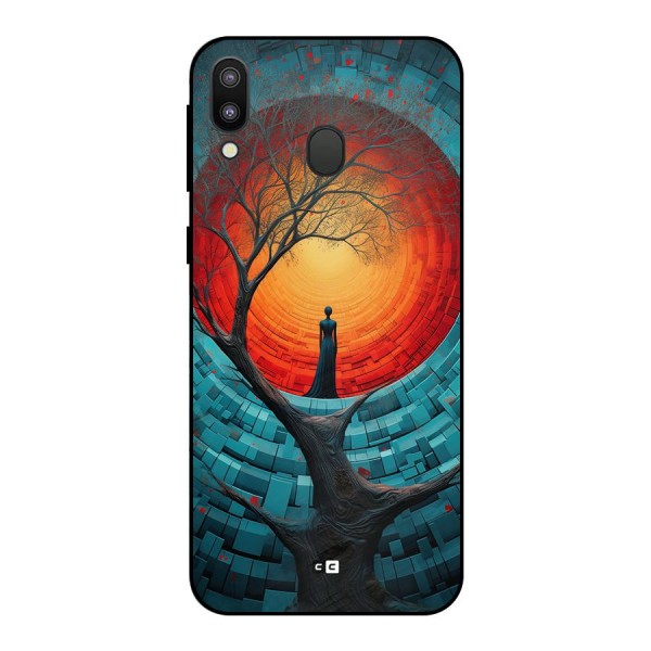 Life Tree Metal Back Case for Galaxy M20