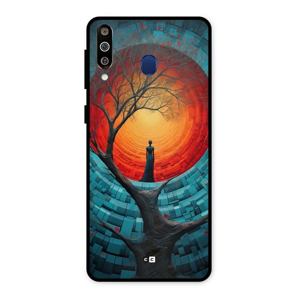 Life Tree Metal Back Case for Galaxy M30