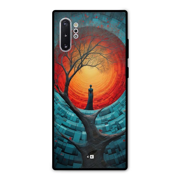 Life Tree Metal Back Case for Galaxy Note 10 Plus