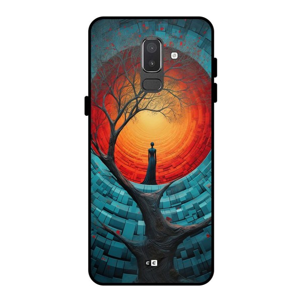 Life Tree Metal Back Case for Galaxy On8 (2018)