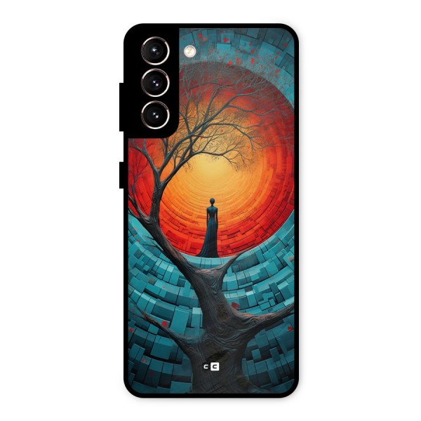 Life Tree Metal Back Case for Galaxy S21 5G