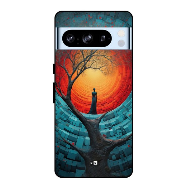 Life Tree Metal Back Case for Google Pixel 8 Pro