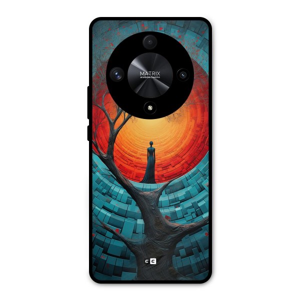 Life Tree Metal Back Case for Honor X9b