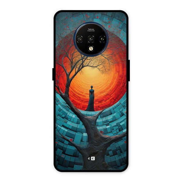 Life Tree Metal Back Case for OnePlus 7T