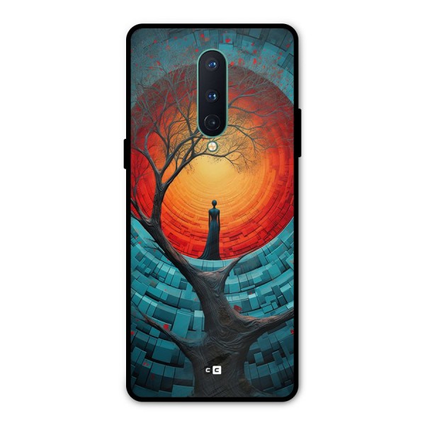 Life Tree Metal Back Case for OnePlus 8