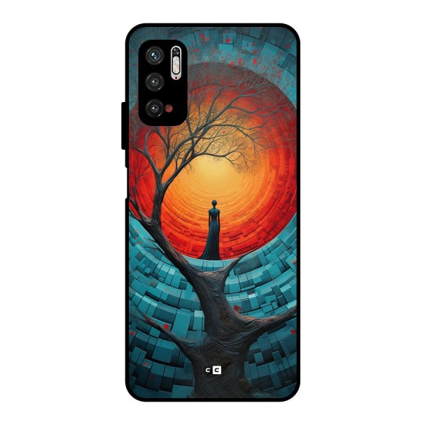 Life Tree Metal Back Case for Poco M3 Pro 5G