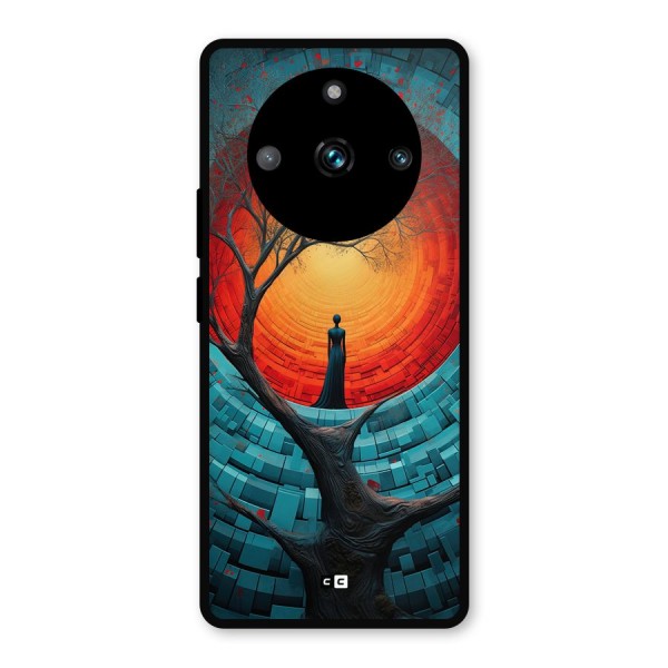 Life Tree Metal Back Case for Realme 11 Pro Plus