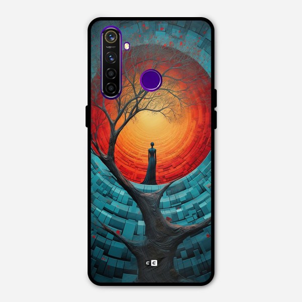 Life Tree Metal Back Case for Realme 5 Pro