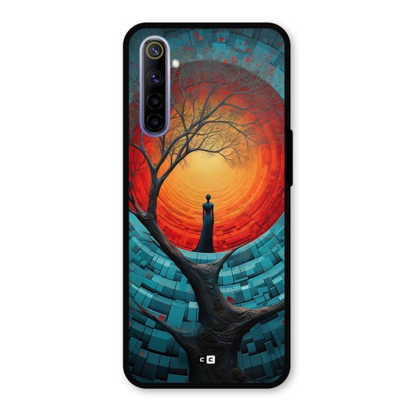 Life Tree Metal Back Case for Realme 6