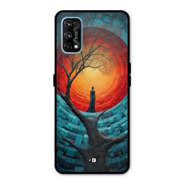 Life Tree Metal Back Case for Realme 7 Pro