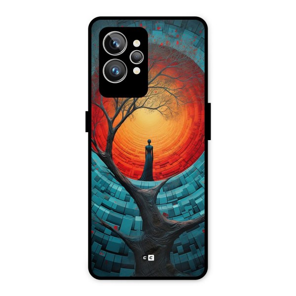 Life Tree Metal Back Case for Realme GT2 Pro