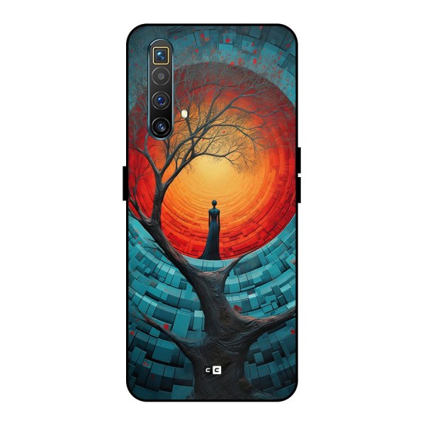 Life Tree Metal Back Case for Realme X3 SuperZoom