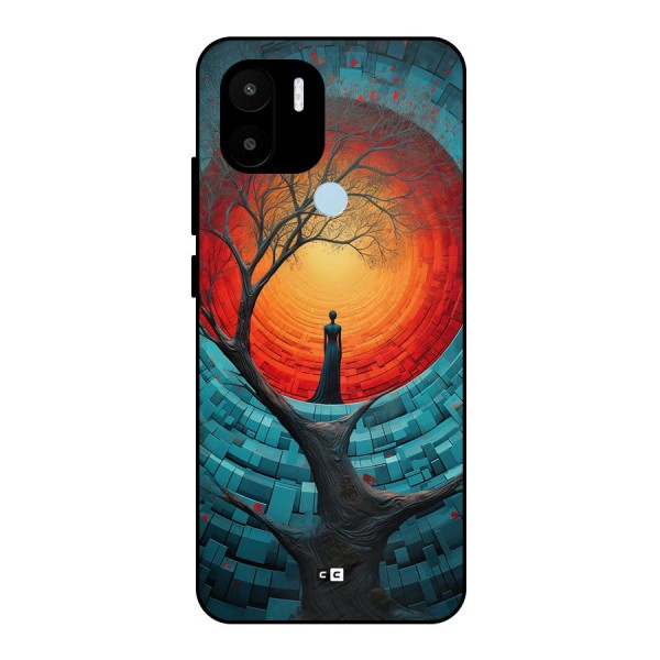 Life Tree Metal Back Case for Redmi A1 Plus