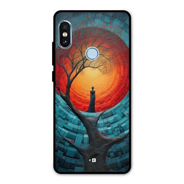 Life Tree Metal Back Case for Redmi Note 5 Pro