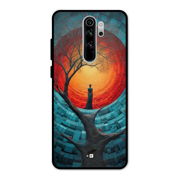 Life Tree Metal Back Case for Redmi Note 8 Pro