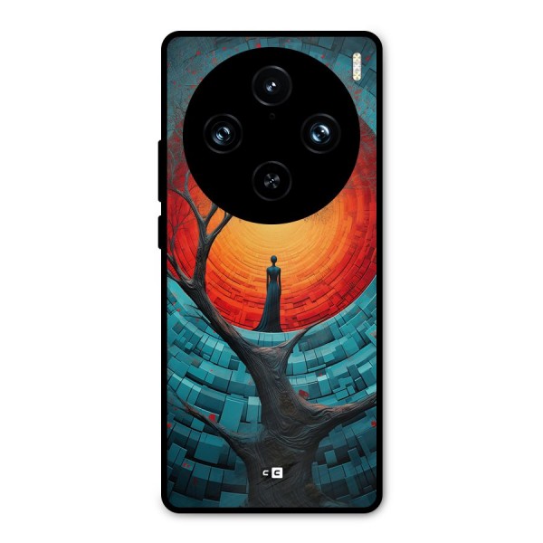 Life Tree Metal Back Case for Vivo X100 Pro