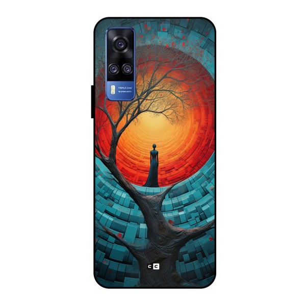 Life Tree Metal Back Case for Vivo Y51