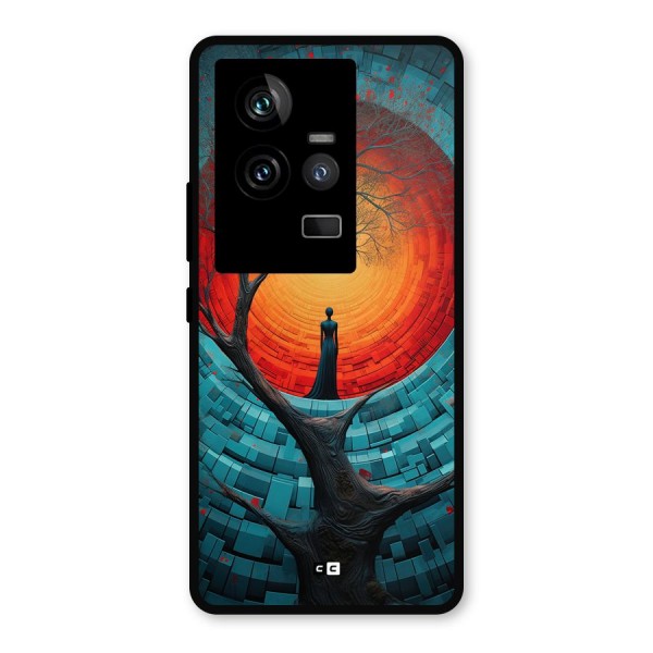 Life Tree Metal Back Case for iQOO 11 5G