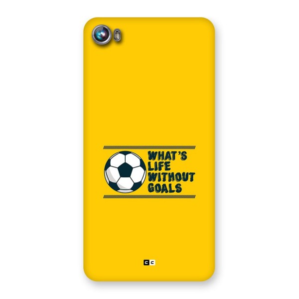 Life Without Goals Back Case for Canvas Fire 4 (A107)