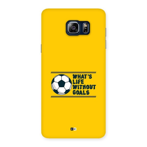 Life Without Goals Back Case for Galaxy Note 5