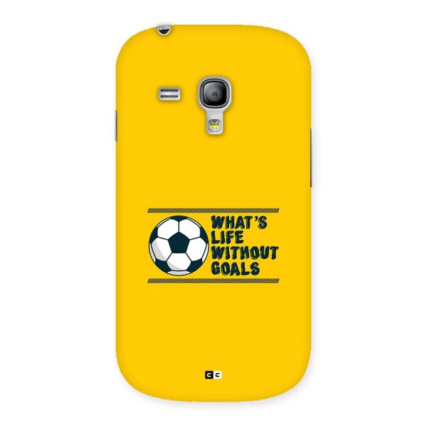 Life Without Goals Back Case for Galaxy S3 Mini