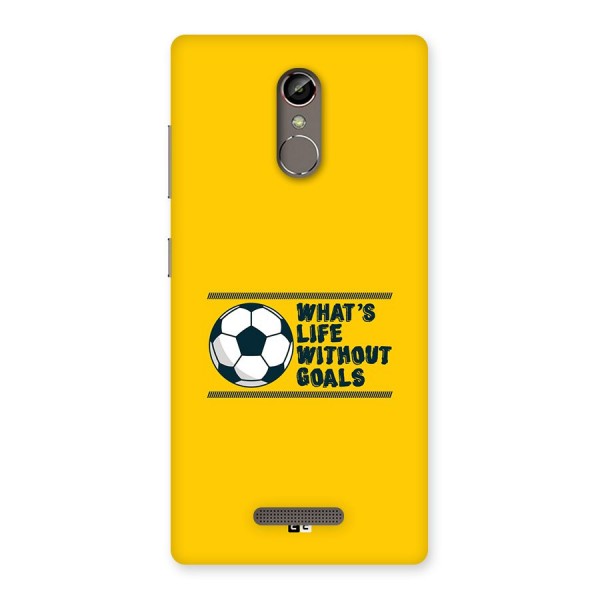 Life Without Goals Back Case for Gionee S6s