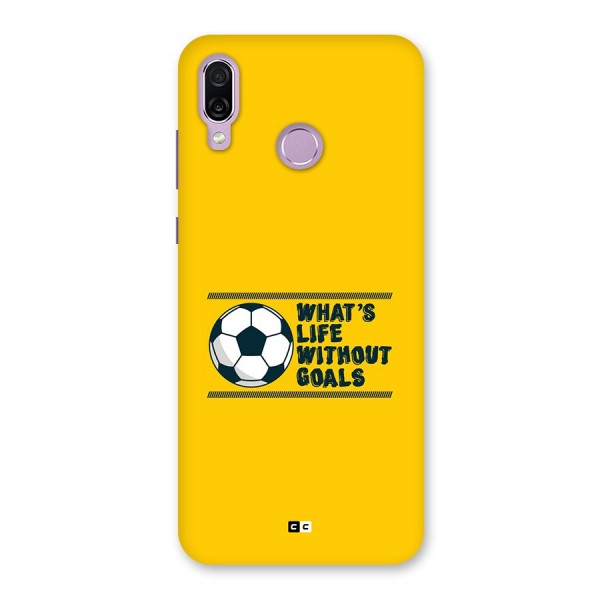 Life Without Goals Back Case for Honor Play