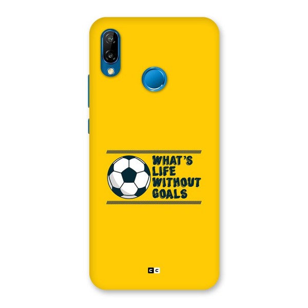 Life Without Goals Back Case for Huawei P20 Lite