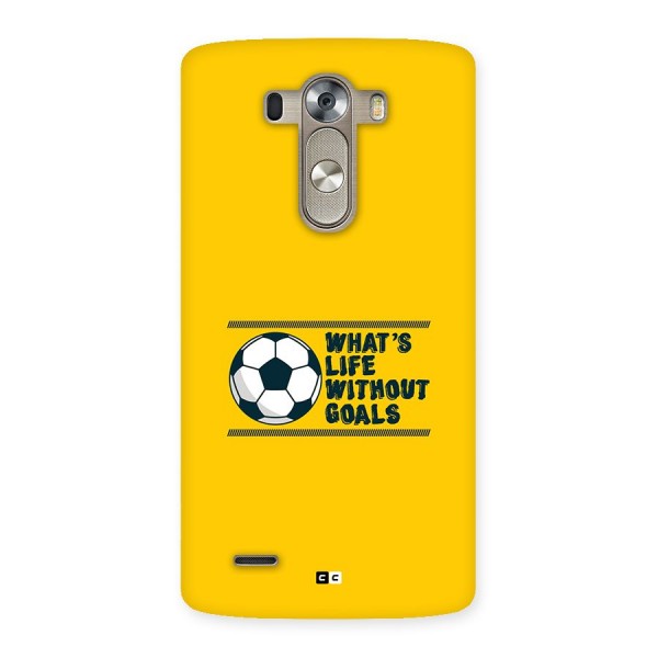 Life Without Goals Back Case for LG G3