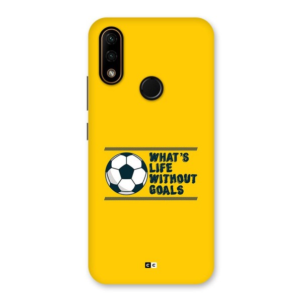 Life Without Goals Back Case for Lenovo A6 Note