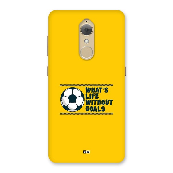 Life Without Goals Back Case for Lenovo K8