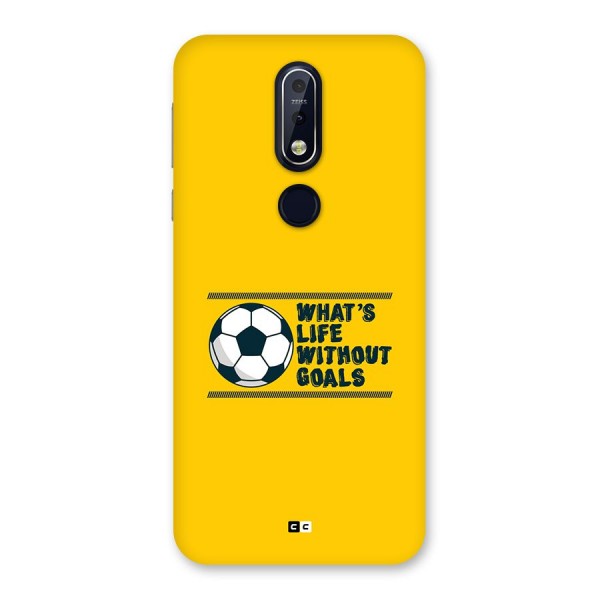 Life Without Goals Back Case for Nokia 7.1