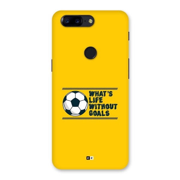 Life Without Goals Back Case for OnePlus 5T