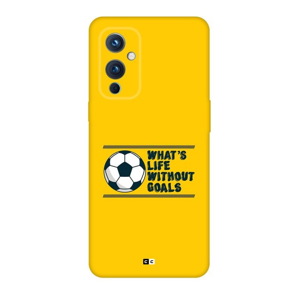 Life Without Goals Back Case for OnePlus 9