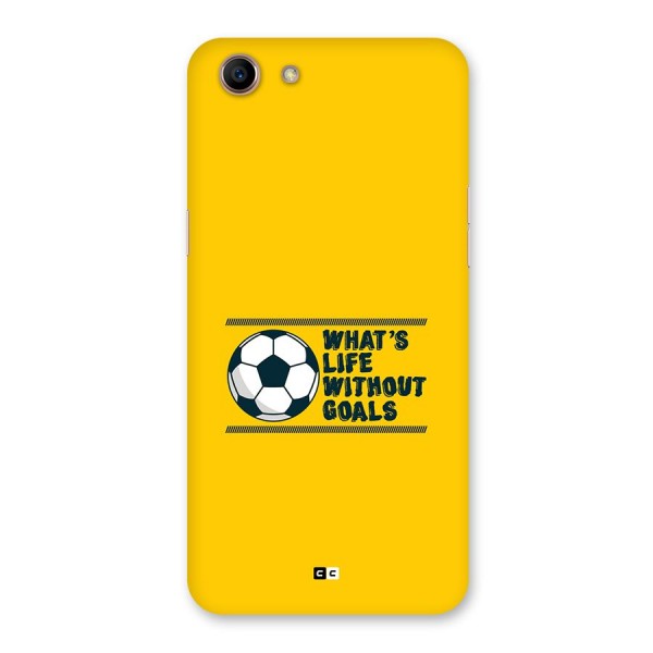 Life Without Goals Back Case for Oppo A83 (2018)