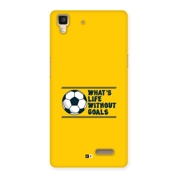 Life Without Goals Back Case for Oppo R7