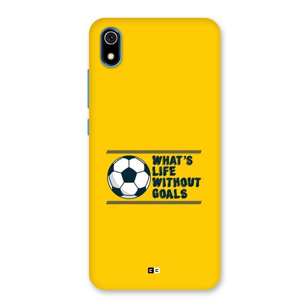 Life Without Goals Back Case for Redmi 7A