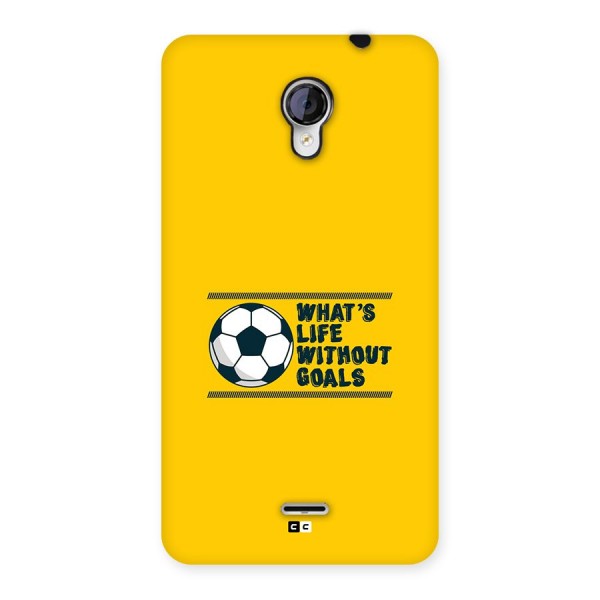 Life Without Goals Back Case for Unite 2 A106