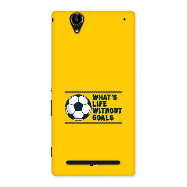 Life Without Goals Back Case for Xperia T2