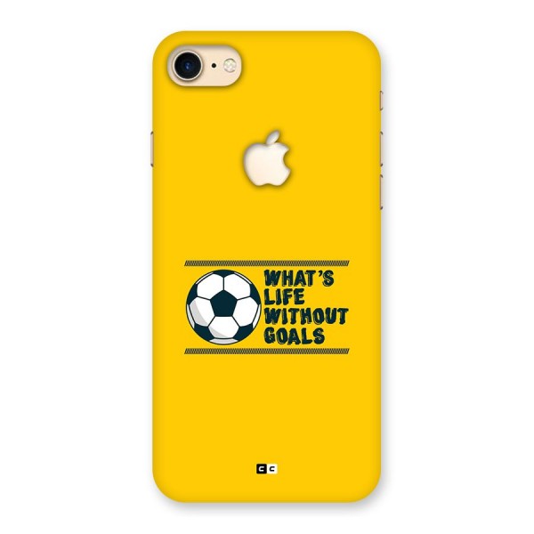 Life Without Goals Back Case for iPhone 7 Apple Cut