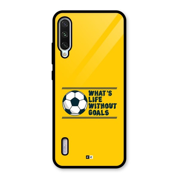 Life Without Goals Glass Back Case for Mi A3