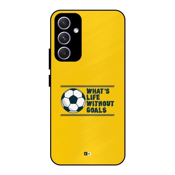 Life Without Goals Metal Back Case for Galaxy A54