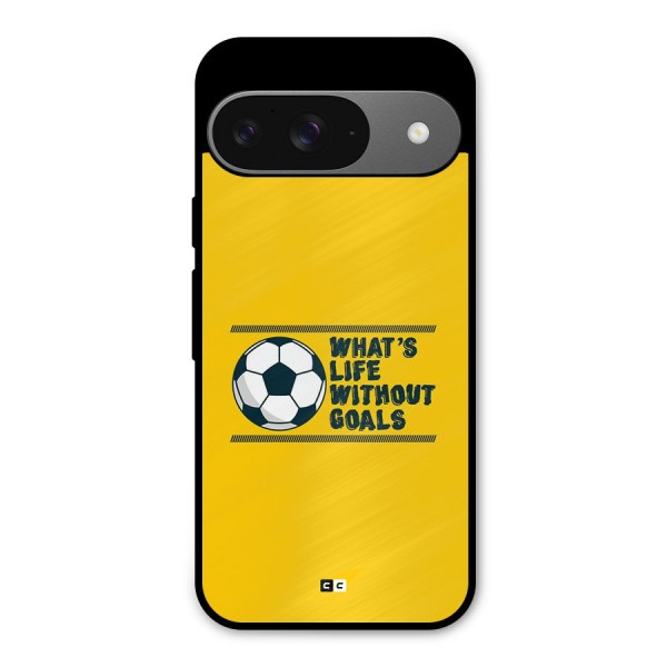 Life Without Goals Metal Back Case for Google Pixel 9